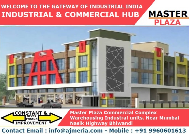 Master Plaza Commercial Complex Warehousing Industral units, Near Mumbai Nasik Highway Bhiwandi